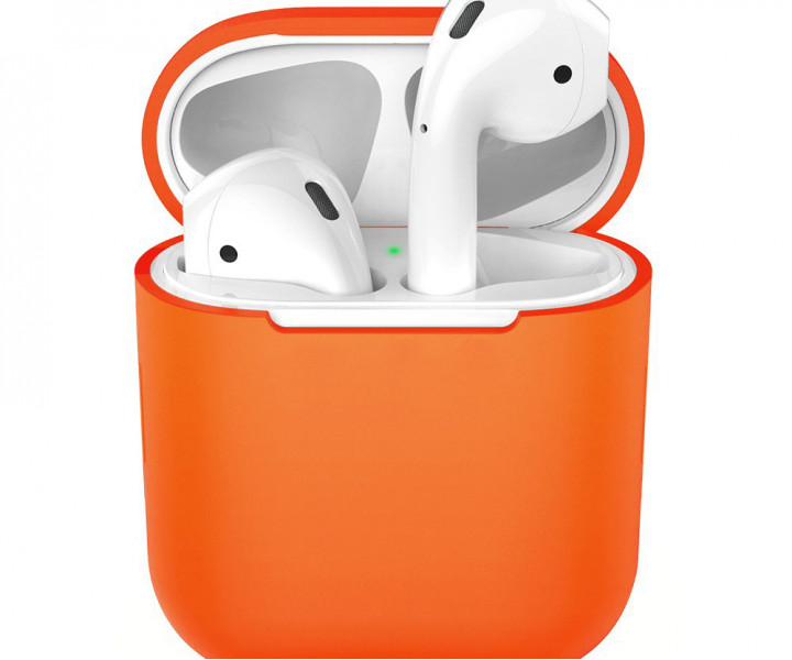 Чохол для Airpods Silicon Case Nectarine